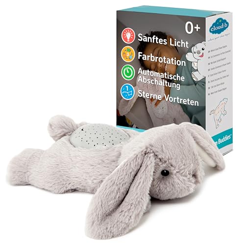 Cloud b Beruhigendes Nachtlicht Sternenprojektor | Sanfte Helligkeit | 3 Farben | 1 Sternbild | Abschaltautomatik | Dämmerung Mini Benny der Hase, Schwarz Cloud b Beruhigendes Nachtlicht Sternenprojektor | Sanfte Helligkeit | 3 Farben | 1 Sternbild | Abschaltautomatik | Dämmerung Mini Benny der Hase, Schwarz von Cloud b