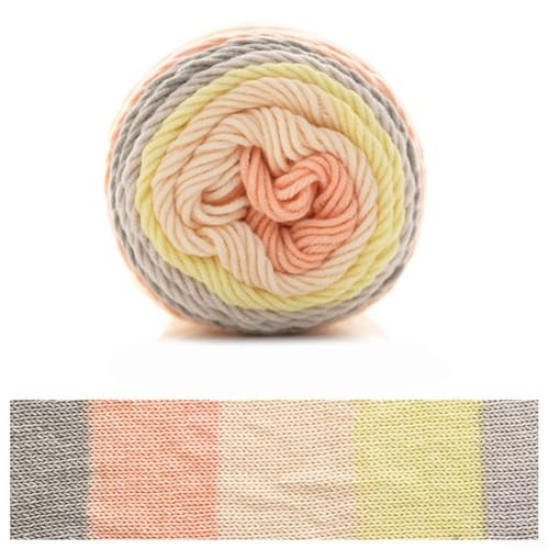 1 Rolle für Regenbogen-Baumwollgarn, Handstrickgarn, Handstrickprojekte (E) von Cloudpower