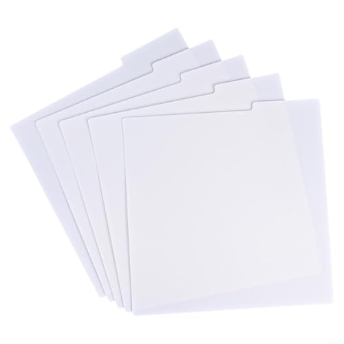 5 Stück transparent für Schallplatten-Trennblätter für schnelle CD-Identifizierung und Zugriff 5 Stück transparent für Schallplatten-Trennblätter für schnelle CD-Identifizierung und Zugriff von Cloudpower