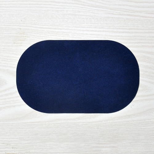 Reparieren Sie Ellbogen Knie DIY Kleidung mit Multisuede Patch, lang anhaltende Haftung, erhöht die Haltbarkeit Ihrer Kleidungsstücke (Königsblau) von Cloudpower
