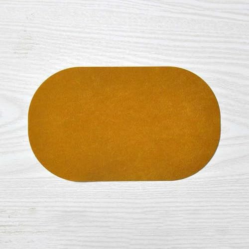 Reparieren Sie Ellbogen Knie DIY Kleidung mit Multisuede Patch, lang anhaltende Haftung, erhöht die Haltbarkeit Ihrer Kleidungsstücke (gelb) von Cloudpower