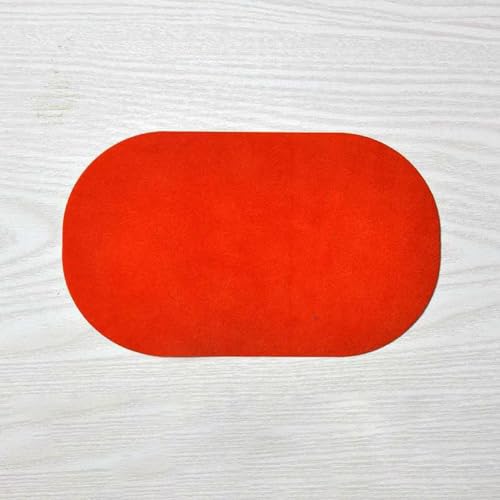 Reparieren Sie Ellbogen Knie DIY Kleidung mit Multisuede Patch, lang anhaltende Haftung, erhöht die Haltbarkeit Ihrer Kleidungsstücke (orange) von Cloudpower