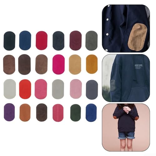 Reparieren Sie Ellbogen Knie DIY Kleidung mit Multisuede Patch, lang anhaltende Haftung, erhöht die Haltbarkeit Ihrer Kleidungsstücke (rosa) von Cloudpower