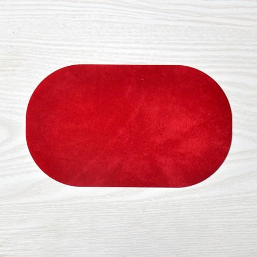 Reparieren Sie Ellbogen Knie DIY Kleidung mit Multisuede Patch, lang anhaltende Haftung, erhöht die Haltbarkeit Ihrer Kleidungsstücke (rot) von Cloudpower