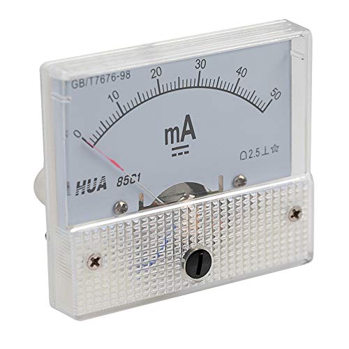 Cloudray 50mA Amperemeter HUA 85C1 Analog Amp Panel Meter Strom für CO2 Lasergravur Schneidemaschine Cloudray 50mA Amperemeter HUA 85C1 Analog Amp Panel Meter Strom für CO2 Lasergravur Schneidemaschine von Cloudray