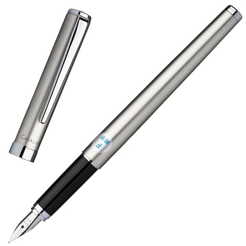 Clouism FCAN-3SR Füllfederhalter, Buchhandlung, Schreibwaren, eleganter Schreibstift für Büro, Schule, Champagner, Gold, F Clouism FCAN-3SR Füllfederhalter, Buchhandlung, Schreibwaren, eleganter Schreibstift für Büro, Schule, Champagner, Gold, F von Clouism