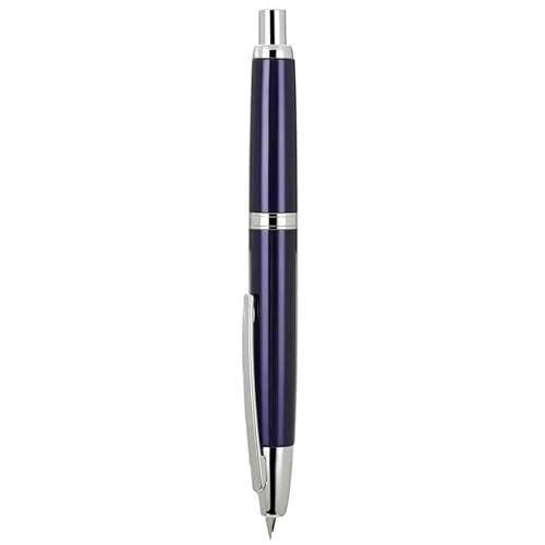 Clouism Füllfederhalter mit Farbverlauf, einziehbar, EF/F-Spitze mit Tintenkonverter, Schreibfarbe (Pflaume,F-Spitze (0,5 mm), Grün, 10 Stück von Clouism