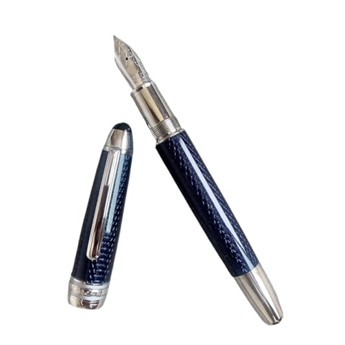 Clouism Twilight Blue Hour Füllfederhalter, Tintenroller, luxuriös, für Damen und Herren, Schreibgeschenk (Springbrunnen, mit Box) von Clouism