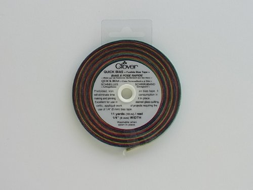 CLOVER Quick Schrägband, 11 m, Blaugrün/Blau/Violett CLOVER Quick Schrägband, 11 m, Blaugrün/Blau/Violett von Clover