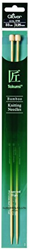 Clover 3736 Bambus-Jackennadeln Takumi 33 cm, 3,25 mm Clover 3736 Bambus-Jackennadeln Takumi 33 cm, 3,25 mm von Clover