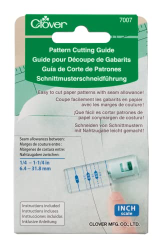 Clover 686106 Pattern Cutting Guide Schnittanleitung für Muster, Grün Clover 686106 Pattern Cutting Guide Schnittanleitung für Muster, Grün von Clover