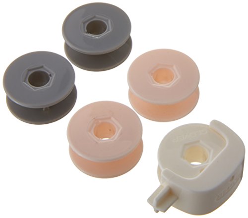 Clover 8107CV Ersatzspulen-Set für Occhischiffchen weiß/ VE3 Kurzwaren, Kunststoff, 18.5 x 8 x 1.5 cm Clover 8107CV Ersatzspulen-Set für Occhischiffchen weiß/ VE3 Kurzwaren, Kunststoff, 18.5 x 8 x 1.5 cm von Clover