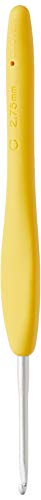 clover Amour Häkelnadel, Größe C2/2,75 mm, sonstiges, Mehrfarbig, 3.27 x 6.44 x 22.32 cm von Clover
