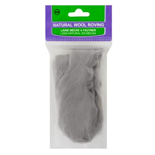 Clover Filzwolle, 100% Wolle, Asche, 20 von Clover