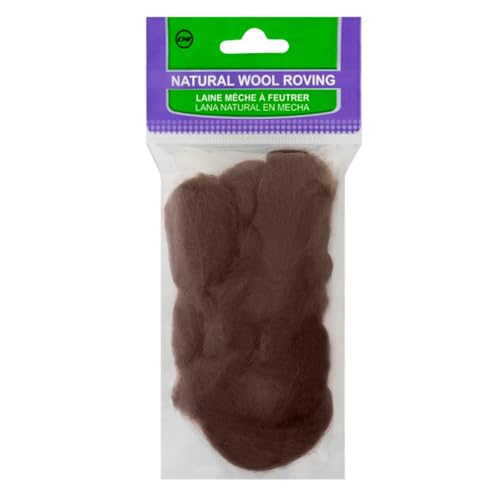 Clover Filzwolle, Wolle, braun, 20 von Clover