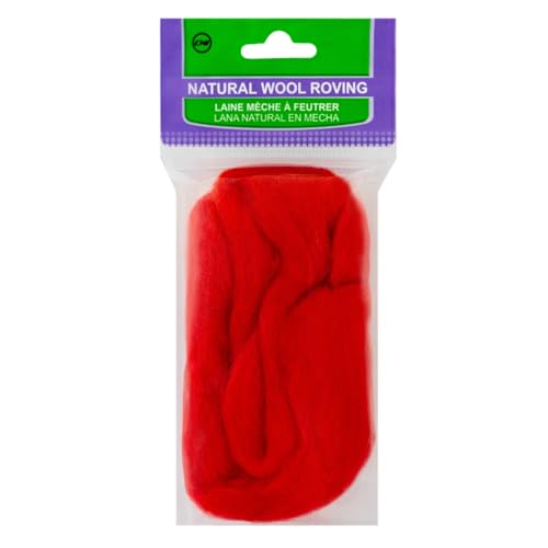 Clover Filzwolle, Wolle, rot, 20 Clover Filzwolle, Wolle, rot, 20 von Clover