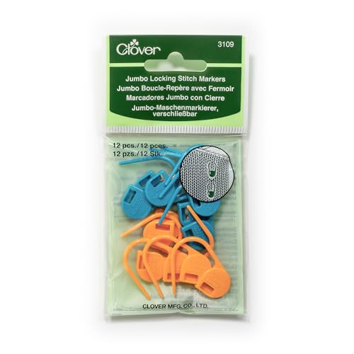 Clover Maschenmarker, 12, c1, Blau Clover Maschenmarker, 12, c1, Blau von Clover
