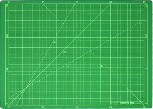 Clover Schneidmatte, Polycarbonat, Mehrfarbig, 32 x 45 cm (Rectangular) von Clover