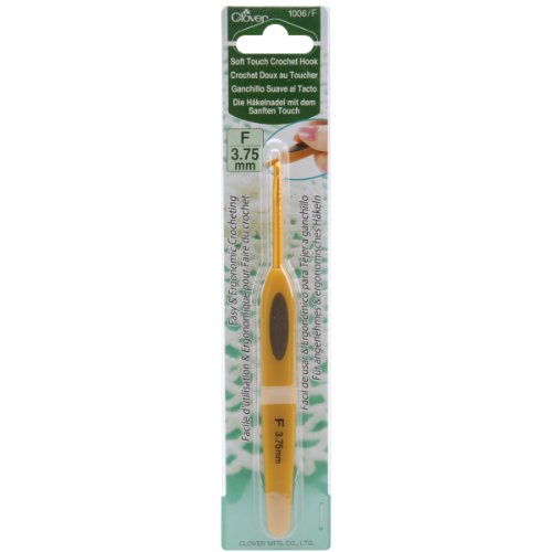 Clover Soft Touch Crochet Hook-Size F6/3.75mm Clover Soft Touch Crochet Hook-Size F6/3.75mm von Clover