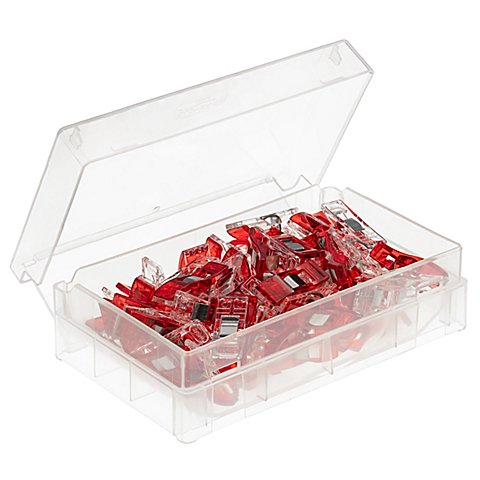 Clover Stoffklammern "Wonder Clips", rot, Größe: 2,6 x 1 cm Clover Stoffklammern "Wonder Clips", rot, Größe: 2,6 x 1 cm von Clover