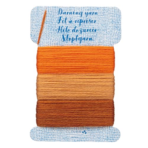 Clover Stopfgarn Orange von Clover
