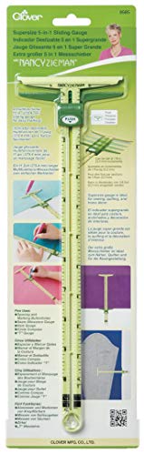 Clover 5-in-1-Schiebelehre 5-in-1 Sliding Gauge: Supersize, Kunststoff, Sortiert von Clover