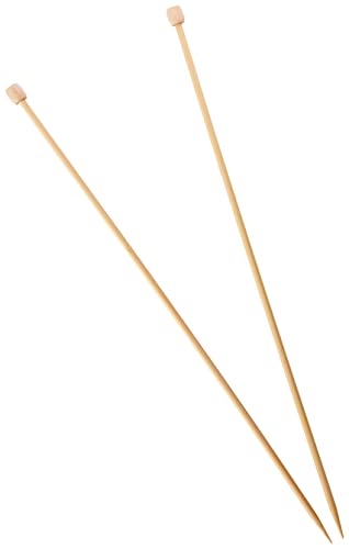Clover Takumi Stricknadeln aus Bambus, 33 cm bis 35,6 cm, Größe 7/4,5 mm, sonstiges, Mehrfarbig, 3.16 x 5.93 x 40.65 cm von Clover