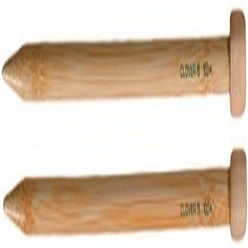 clover Takumi Stricknadeln aus Bambus, Einzelspitze, 22,9 cm, Größe 10/6 mm, sonstiges, Mehrfarbig, 3.21 x 5.88 x 30.87 cm von Clover