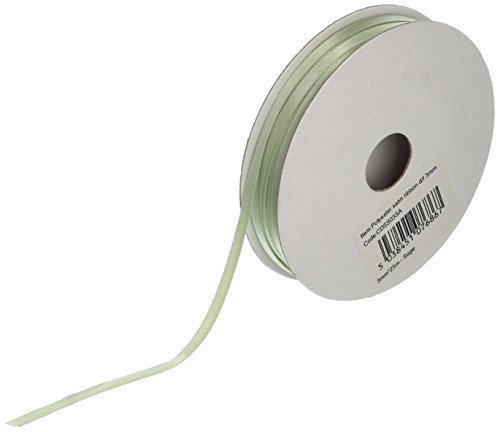 Club Green D/Satinband, 3 mm x 25 m, Salbeigrün, Textil, graugrün, 11 x 11 x 3.3 cm Club Green D/Satinband, 3 mm x 25 m, Salbeigrün, Textil, graugrün, 11 x 11 x 3.3 cm von Club Green