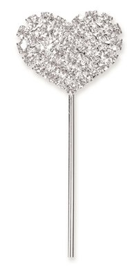 Club Green Diamant massiv Herz auf Vorbau, Silber, 2,5 x 2 cm Club Green Diamant massiv Herz auf Vorbau, Silber, 2,5 x 2 cm von Club Green