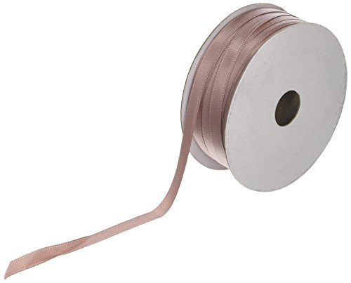 Club Green Doppelsatinband, Taupe, 6 mm x 25 m Club Green Doppelsatinband, Taupe, 6 mm x 25 m von Club Green