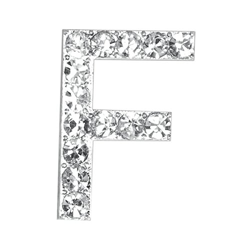 Club Green "F Diamant Buchstabe, Silber, 20 mm, 5 Stück Club Green "F Diamant Buchstabe, Silber, 20 mm, 5 Stück von Club Green