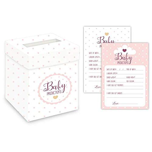 Club Green Geschenkkarton mit Briefkasten, 2 x 22 x 12,5 cm, Grün/Pink von Club Green