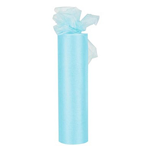 Club Green Organza Snow Sheer Rolle, Blau, 29 cm x 25 m von Club Green