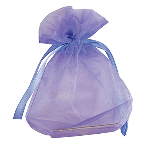 Club Green Organza Tasche, lila, 150 x 110 mm, 10 Stück von Club Green