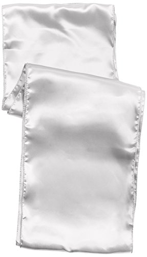 Club Green Satin Stuhl Krawatte, Silber, 230 mm x 3 m von Club Green