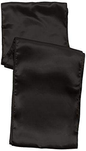 Club Green Satin Stuhl Krawatte, schwarz, 230 mm x 3 m Club Green Satin Stuhl Krawatte, schwarz, 230 mm x 3 m von Club Green