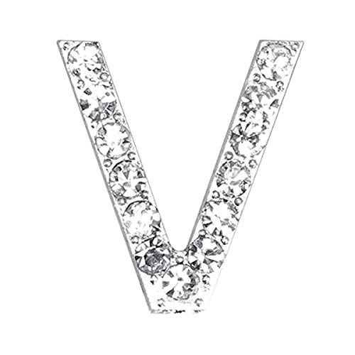 Club Green "V Diamant Buchstabe, Silber, 20 mm, 5 Stück Club Green "V Diamant Buchstabe, Silber, 20 mm, 5 Stück von Club Green