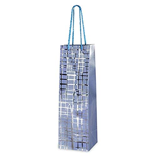 Club Green Weinflaschenbeutel, Blau/Silber, 86 x 28 x 25 cm, Karton, 42,9 x 14,3 x 4,4 cm Club Green Weinflaschenbeutel, Blau/Silber, 86 x 28 x 25 cm, Karton, 42,9 x 14,3 x 4,4 cm von Club Green
