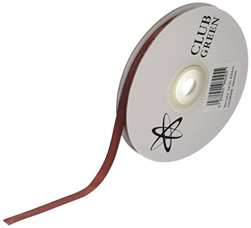 Club Green mit Satinband, Marsala, 6 mm x 25 m von Club Green
