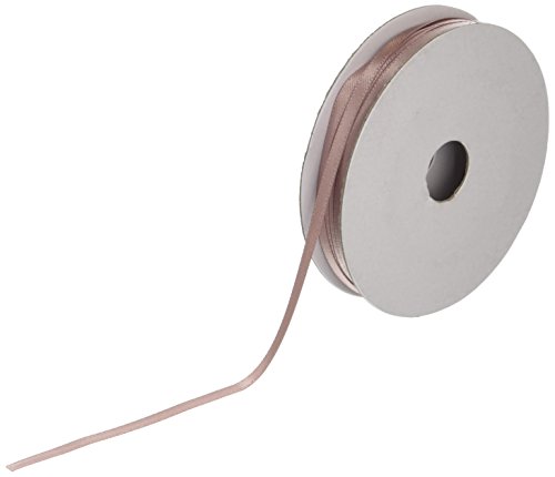 Club Green CDSS03TAU D/Satinband, 3 mm x 25 m, Taupe, Textil, 8 x 8 x 1.5 cm, meter von Club Green