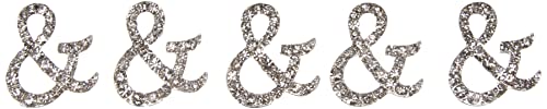Club Green "und" Diamant Buchstabe, Silber, 20 mm, 5 Stück Club Green "und" Diamant Buchstabe, Silber, 20 mm, 5 Stück von Club Green