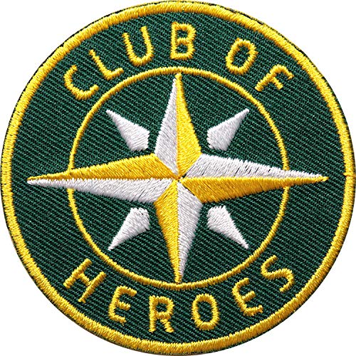 2 x Kompass Patch gestickt 60 mm Grün Gelb/Aufbügler Aufnäher Flicken Bügelflicken Bügelbild Wappen Emblem Stickerei Abenteuer Sport Hero/Patches zum Aufbügeln Aufnähen auf Kleidung Jacke Mütze 2 x Kompass Patch gestickt 60 mm Grün Gelb/Aufbügler Aufnäher Flicken Bügelflicken Bügelbild Wappen Emblem Stickerei Abenteuer Sport Hero/Patches zum Aufbügeln Aufnähen auf Kleidung Jacke Mütze von Club of Heroes