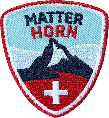 2 x Matterhorn Patch gestickt 55 x 61 mm/Aufnäher Aufbügler Bügelflicken Patches zum aufnähen aufbügeln/Schweiz Alpen Berge Bergsteigen Wallis Suisse Swiss/Club of Heroes 2 x Matterhorn Patch gestickt 55 x 61 mm/Aufnäher Aufbügler Bügelflicken Patches zum aufnähen aufbügeln/Schweiz Alpen Berge Bergsteigen Wallis Suisse Swiss/Club of Heroes von Club of Heroes