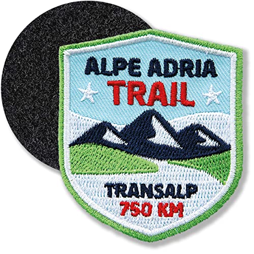 Schluchtensteig Schwarzwald Wanderweg Wandern/Klettpatch hochwertig gestickt 61 x 52 mm/Klett-Patch Patches Sticker Applikation mit Klett für Kleidung Rucksack Tasche Wanderführer Karte COH von Club of Heroes