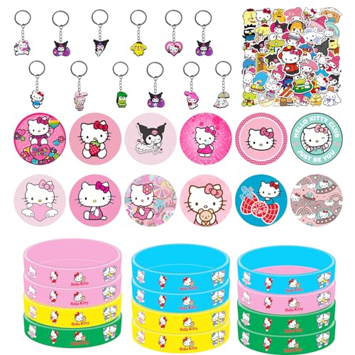 Clvsyh 86PCS Katzen Party Mitgebsel Set, Katzen Kindergeburtstag Geschenke, Katzen Themen Geburtstagsfeier Zubehör Für Kindertag, Weihnachtsfüller Clvsyh 86PCS Katzen Party Mitgebsel Set, Katzen Kindergeburtstag Geschenke, Katzen Themen Geburtstagsfeier Zubehör Für Kindertag, Weihnachtsfüller von Clvsyh