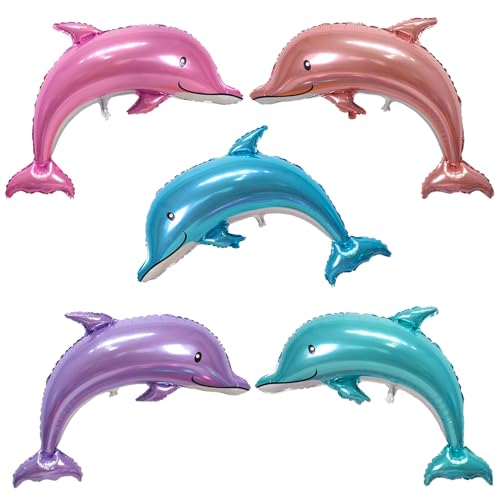 Folienballon Dolphin, Kinder Geburtstag Delphin Ballon, Deko Geburtstag Ballon, Hochwertiger Folienballon, Delfin Deko Geeignet für Geburtstagsfeier, Veranstaltungsthema, Heimdekoration Folienballon Dolphin, Kinder Geburtstag Delphin Ballon, Deko Geburtstag Ballon, Hochwertiger Folienballon, Delfin Deko Geeignet für Geburtstagsfeier, Veranstaltungsthema, Heimdekoration von Clvsyh