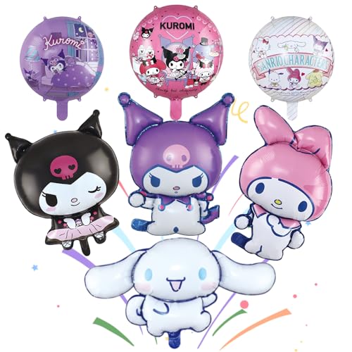 Luftballons Set, 7Pcs Folienballon, Niedlich Geburtstagsdeko Ballon, Thema Party Ballon Dekoration, Geburtstag Deko Für Mädchen Geburtstagsparty Luftballons Set, 7Pcs Folienballon, Niedlich Geburtstagsdeko Ballon, Thema Party Ballon Dekoration, Geburtstag Deko Für Mädchen Geburtstagsparty von Clvsyh