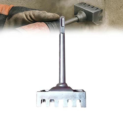 Kreativer Quadratscheibe Cutter für Elektrokasten, Rektang -Schlitzschneider aus Edelstahl, tragbarer Sockelschlitzschneider ein Stiefloch -Schneidwerkzeug, schneller Wandloch -Loch Puncher (Silver) von Cmeilau