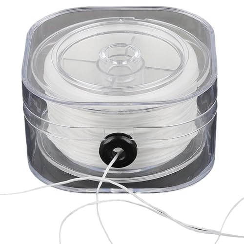 Armbandkette, 0, 2 mm elastische Schnur für Armbänder mit Plastikkoffer, 656 Fuß Schmuckzubehör zum Weben, Knoten, Handwerk, elastischer für Armbänder Armbandkette, 0, 2 mm elastische Schnur für Armbänder mit Plastikkoffer, 656 Fuß Schmuckzubehör zum Weben, Knoten, Handwerk, elastischer für Armbänder von Cndiyald
